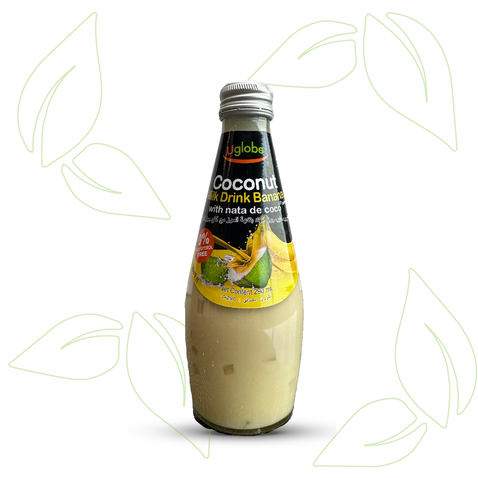 مشروب حليب جوز الهند - موز